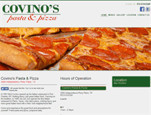 Tablet Screenshot of covinos.com